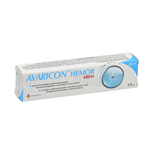 AVARICON Hemor krem 20ml PHA