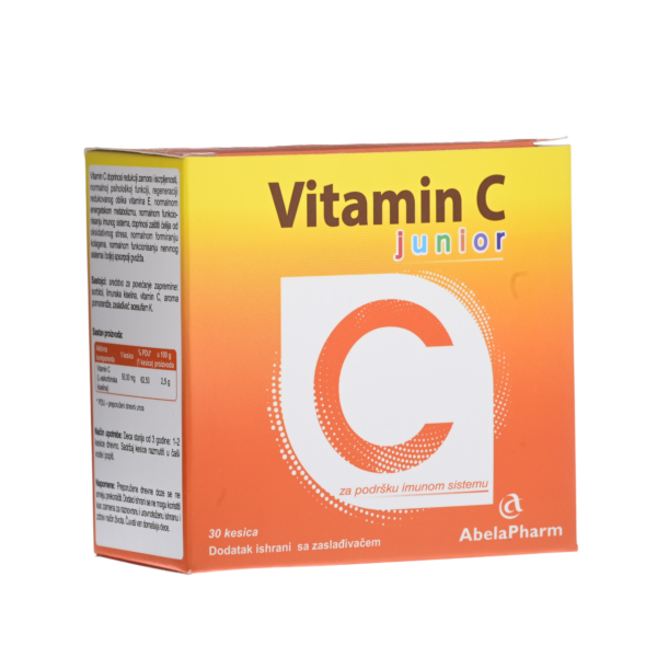 VITAMIN C junior plv 50mgx30*(cijena po komadu)