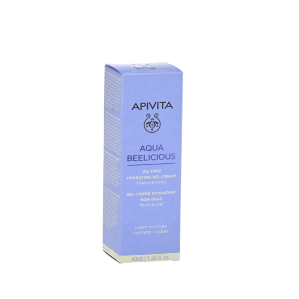 APIVITA AQUA BEELICIOUS Hidratantna gel krema lagane teksture 40 ml