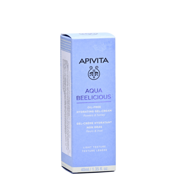 APIVITA AQUA BEELICIOUS Hidratantna gel krema lagane teksture 40 ml