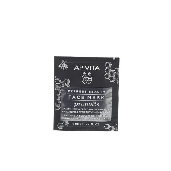 APIVITA Maska za lice - PROPOLIS - Čisti masnu kožu 2x8 ml