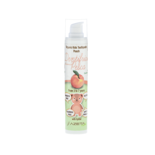 AZETA BIO Pasta za zube za bebe od 3 do 7 godina- Breskva 50ml