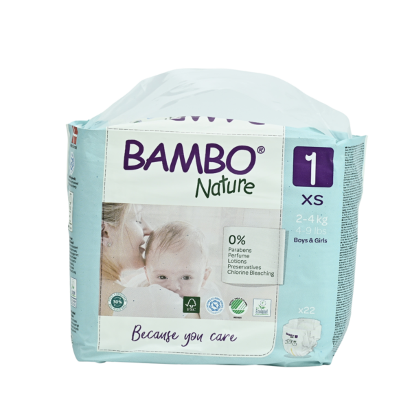 BAMBO NATURE PELENE - veličina 1, 2-4kg