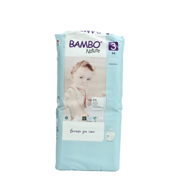 BAMBO NATURE PELENE (veliko pakovanje) - veličina 3, 4-8 kg