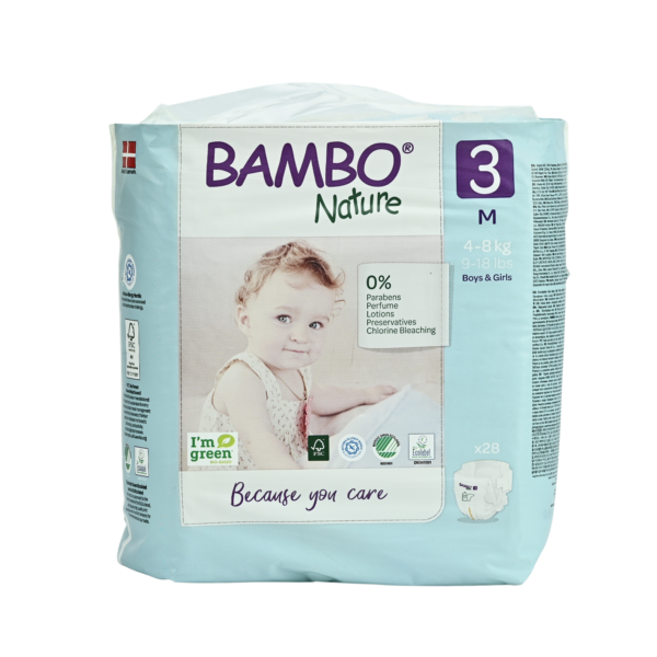 BAMBO NATURE PELENE - veličina 3, 4-8 kg