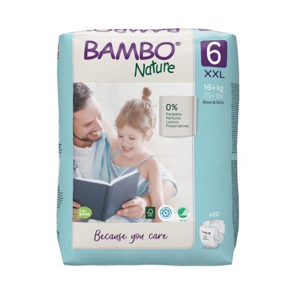 BAMBO NATURE PELENE - veličina 6, 16+ kg