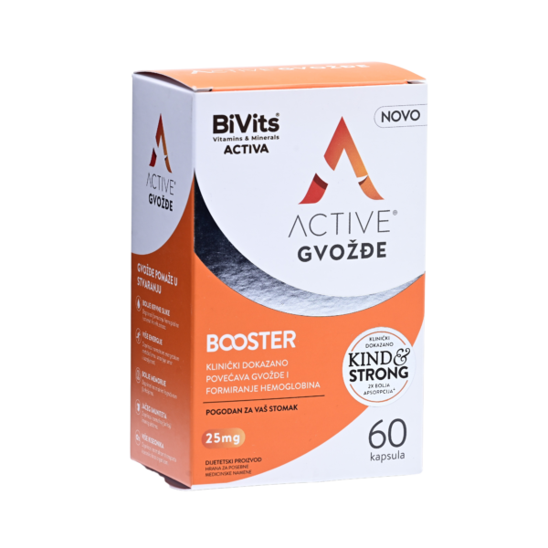 BIVITS activ gvoždje booster kapsule a 60