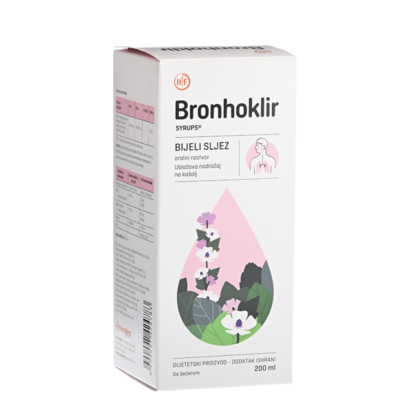 BRONHOKLIR SIRUP ZA SUVI KAŠALJ 200ml