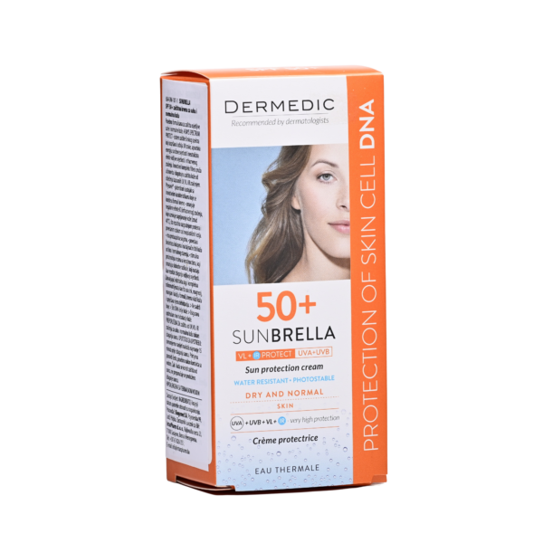 DERMEDIC SUNBRELLA SPF50 za suhu i normalnu kožu 50ml