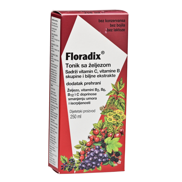 FLORADIX TONIK SA ŽELJEZOM I VITAMINIMA 