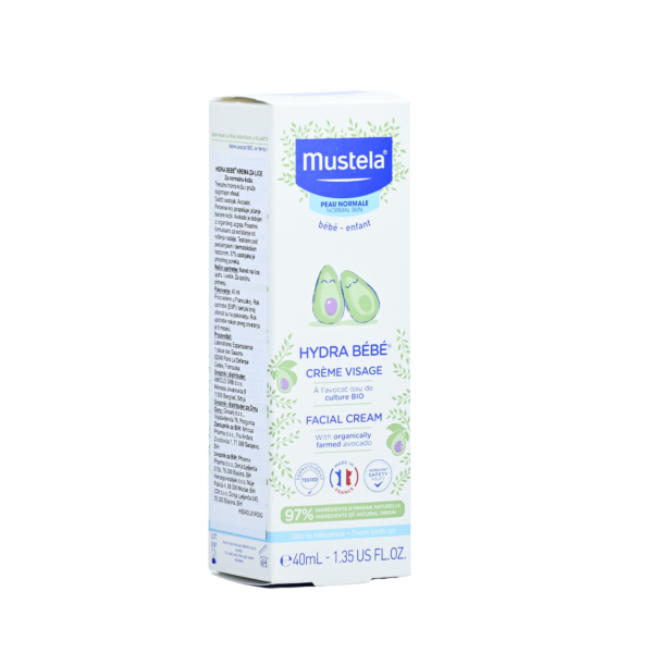 MUSTELA HYDRA Bebe krema za lice 40ml