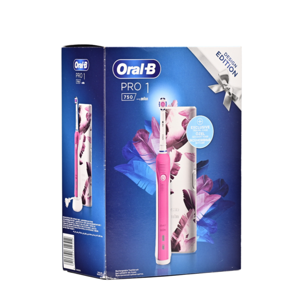 ORAL B.električna.četkica za zube PINK+TRAVEL