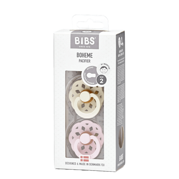 BIBS duda ivory/blossom (6m+) a2