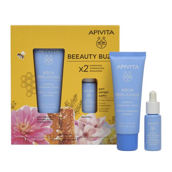 APIVITA AQUA BEELICIOUS  SET krema+buster