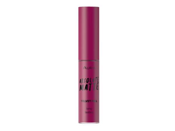 AURA tečni ruž za usne Absolute Matte – 611 Time for Selfie 7ml