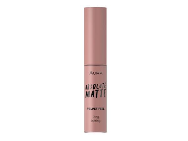 AURA tečni ruž za usne Absolute Matte – 624 Last Goodbye 7 ml