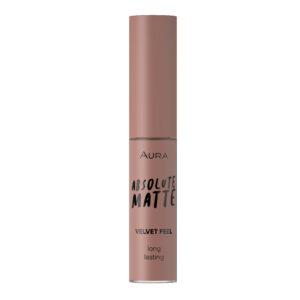 AURA tečnii ruž za usne Absolute Matte – 635 Lips on You 7ml