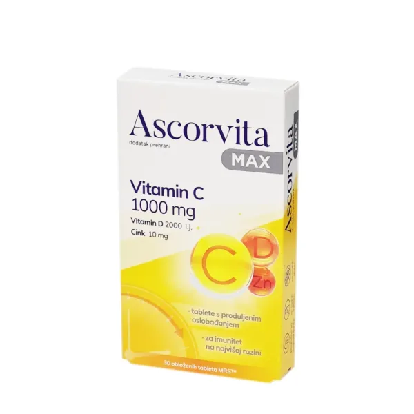 ASCORVITA MAX 30 tableta