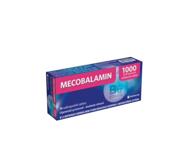 Mecobalamin tablete 1000g sublingvalne 30 kom